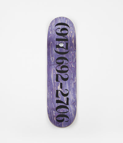 Call Me 917 Floral Dialtone Deck - Blue - 8.5"