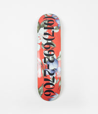 Call Me 917 Floral Dialtone Deck - Red - 8.25"