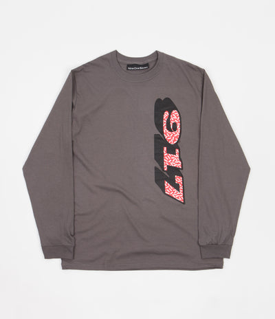 Call Me 917 Sprinkle Long Sleeve T-Shirt - Charcoal