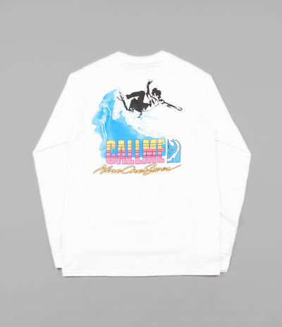 Call Me 917 Tony Island Long Sleeve T-Shirt - White