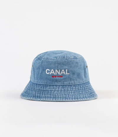 Canal OG Logo Bucket Hat - Light Denim