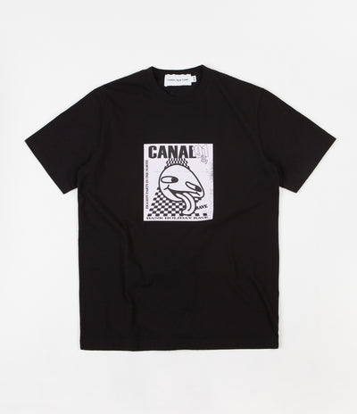 Canal Rave T-Shirt - Black