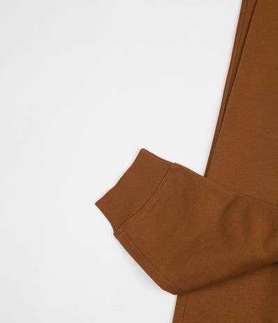 Carhartt American Script Sweatpants - Hamilton Brown / Gold