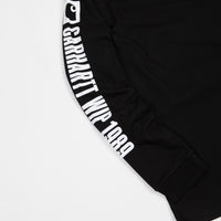 Carhartt 1989 WIP Long Sleeve T-Shirt - Black / White thumbnail