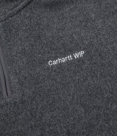 Carhartt Ailey Crewneck Sweatshirt - Grey Heather / White