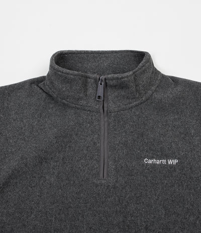 Carhartt Ailey Crewneck Sweatshirt - Grey Heather / White