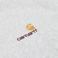 Carhartt American Script Crewneck Sweatshirt - Ash Heather thumbnail