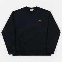 Carhartt American Script Crewneck Sweatshirt - Astro thumbnail