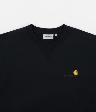 Carhartt American Script Crewneck Sweatshirt - Astro