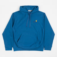 Carhartt American Script Hoodie - Amalfi thumbnail