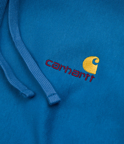 Carhartt American Script Hoodie - Amalfi