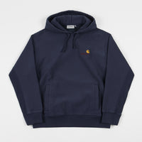 Carhartt American Script Hoodie - Blue thumbnail