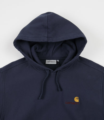 Carhartt American Script Hoodie - Blue