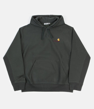 Carhartt American Script Hoodie - Dark Teal