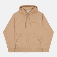 Carhartt American Script Hoodie - Dusty Hamilton Brown thumbnail