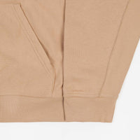 Carhartt American Script Hoodie - Dusty Hamilton Brown thumbnail