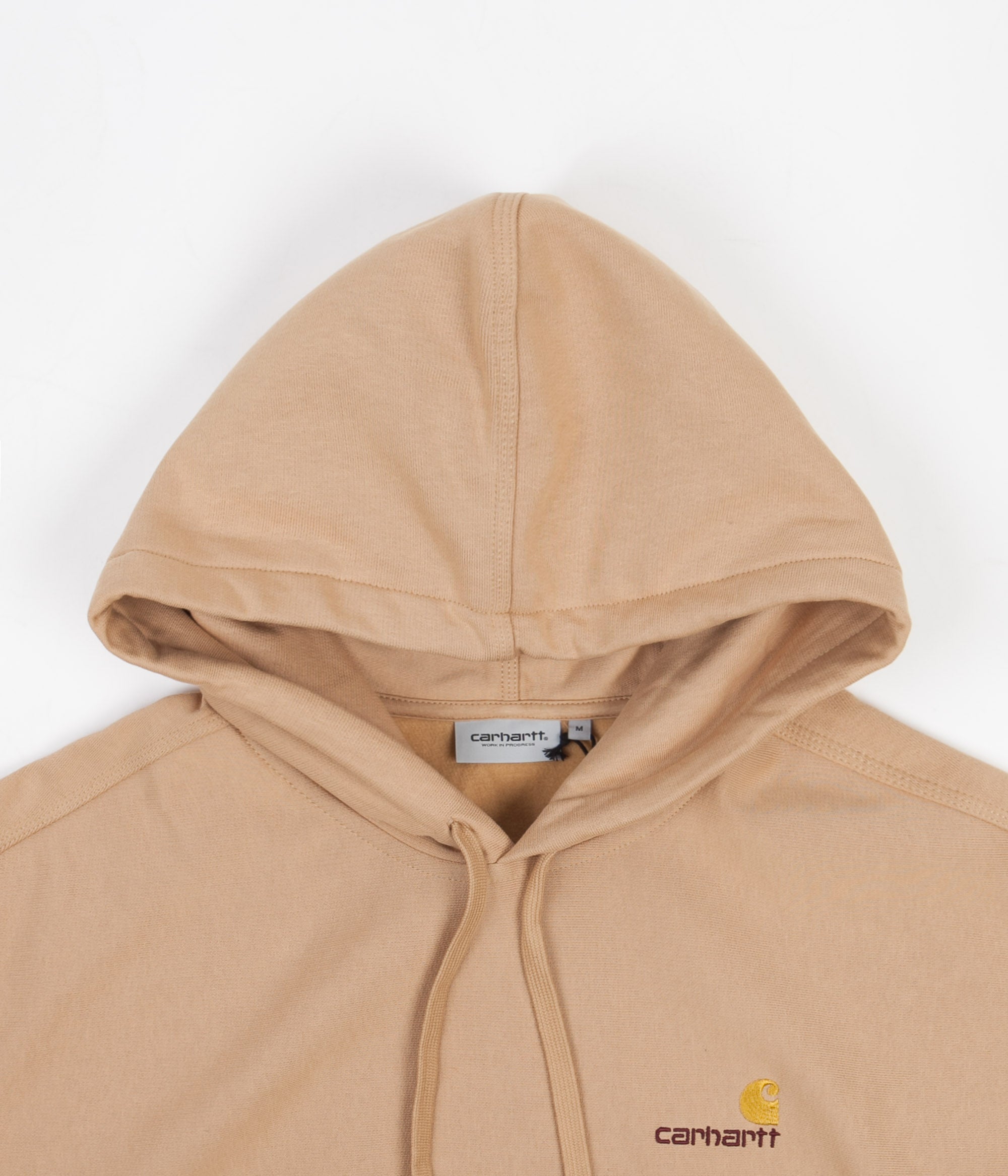 Carhartt American Script Hoodie - Dusty Hamilton Brown | Flatspot