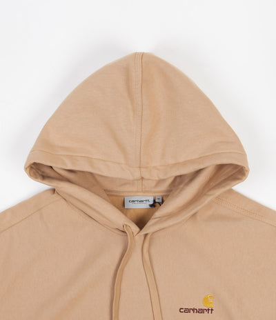 Carhartt American Script Hoodie - Dusty Hamilton Brown