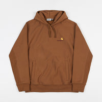 Carhartt American Script Hoodie - Hamilton Brown thumbnail