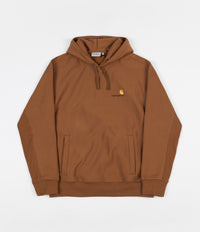 Carhartt American Script Hoodie - Hamilton Brown