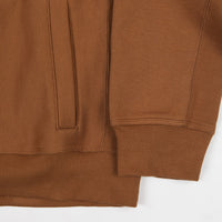 Carhartt American Script Hoodie - Hamilton Brown thumbnail