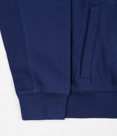 Carhartt American Script Hoodie - Metro Blue