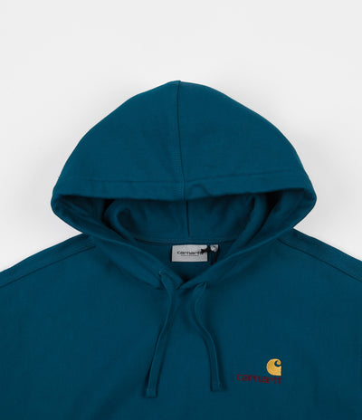 Carhartt American Script Hoodie - Moody Blue