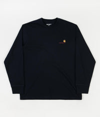 Carhartt American Script Long Sleeve T-Shirt - Astro