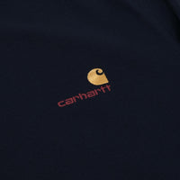 Carhartt American Script Long Sleeve T-Shirt - Astro thumbnail