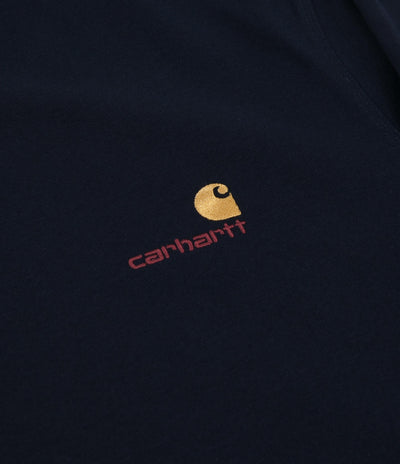 Carhartt American Script Long Sleeve T-Shirt - Astro