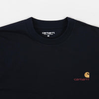 Carhartt American Script Long Sleeve T-Shirt - Astro thumbnail