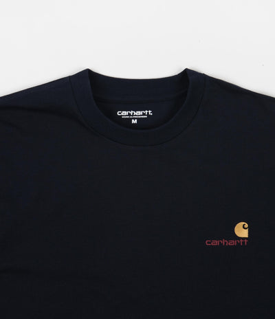 Carhartt American Script Long Sleeve T-Shirt - Astro