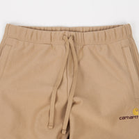 Carhartt American Script Sweatpants - Dusty Hamilton Brown thumbnail