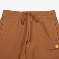 Carhartt American Script Sweatpants - Hamilton Brown thumbnail