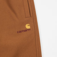 Carhartt American Script Sweatpants - Hamilton Brown thumbnail