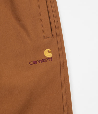 Carhartt American Script Sweatpants - Hamilton Brown