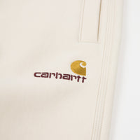 Carhartt American Script Sweatpants - Natural thumbnail