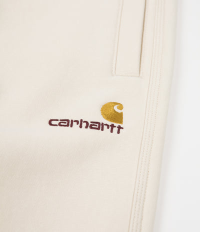 Carhartt American Script Sweatpants - Natural