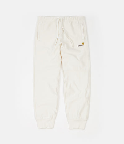 Carhartt American Script Sweatpants - Wax