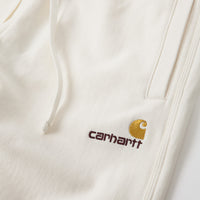 Carhartt American Script Sweatpants - Wax thumbnail