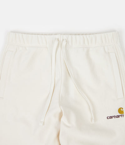 Carhartt American Script Sweatpants - Wax