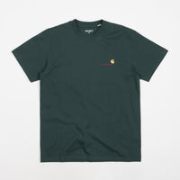 Carhartt American Script T-Shirt - Botanic thumbnail