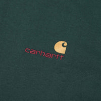 Carhartt American Script T-Shirt - Botanic thumbnail