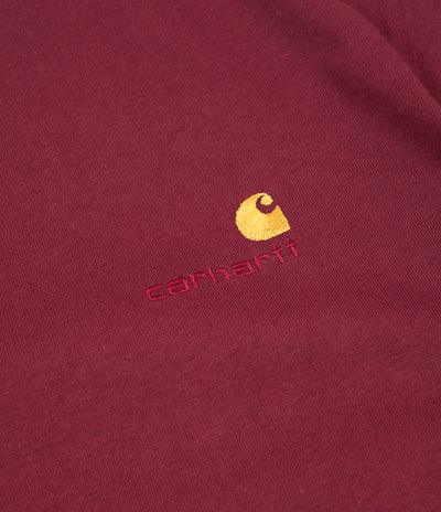 Carhartt American Script T-Shirt - Mulberry