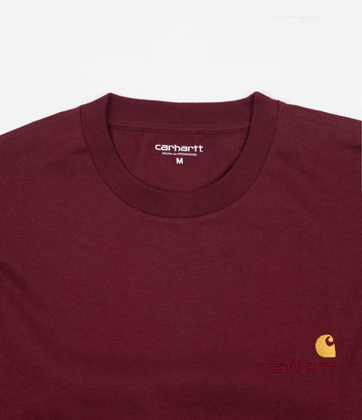 Carhartt American Script T-Shirt - Mulberry