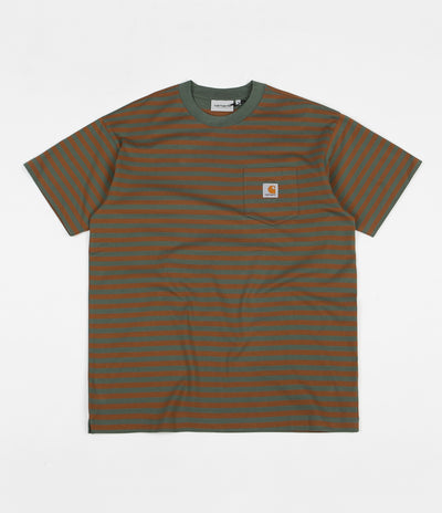 Carhartt Barkley Pocket T-Shirt - Adventure / Hamilton Brown