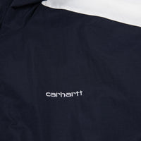 Carhartt Barnes Pullover Jacket - Dark Navy / Dark Fir / Wax thumbnail