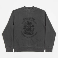 Carhartt Bayou Crewneck Sweatshirt - Black thumbnail