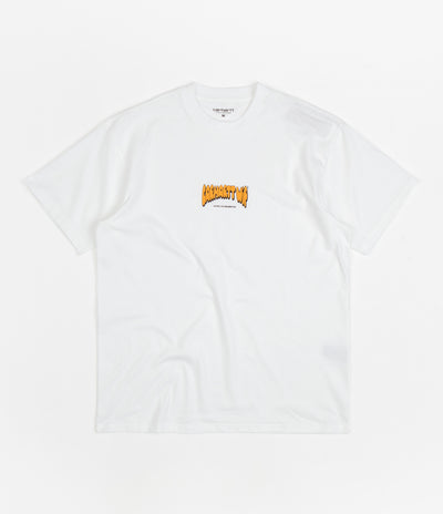 Carhartt Bubble Script T-Shirt - White