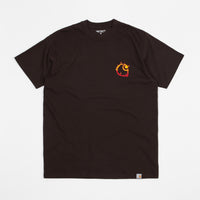 Carhartt Burning C T-Shirt - Tobacco thumbnail